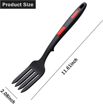 JWDX Cooking Utensils Clearance, 2Pcs Silicone Flexible Fork Heat Cooking Fork Tools Dishwasher Kitchen Fork V1189-LWWAL-20260325-01949