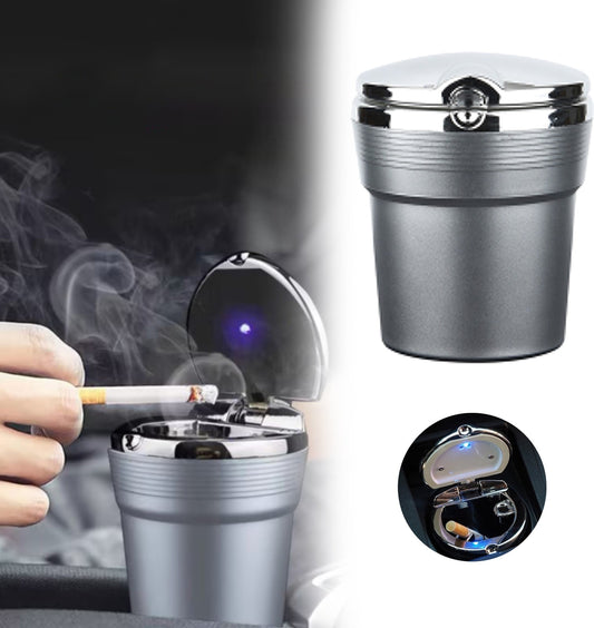 JWDX Storage Containers Clearance, Car Ashtray Cup Holder Led Portable Car Truck with Lid Suitable for Home V1189-LWWAL-20260325-01958
