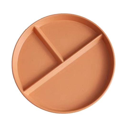JWDX Tableware Clearance, Wheat Plates for Adults Reusable Dinnerware Set Kids Divided Plate Bariatric V1189-LWWAL-20260325-01961
