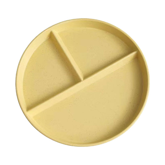 JWDX Tableware Clearance, Wheat Plates for Adults Reusable Dinnerware Set Kids Divided Plate Bariatric V1189-LWWAL-20260325-01967