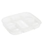 JWDX Food Storage Clearance, Divided Veggie Tray with Lid Vegetable Storage Square Relish Serving Platter V1189-LWWAL-20260325-01991