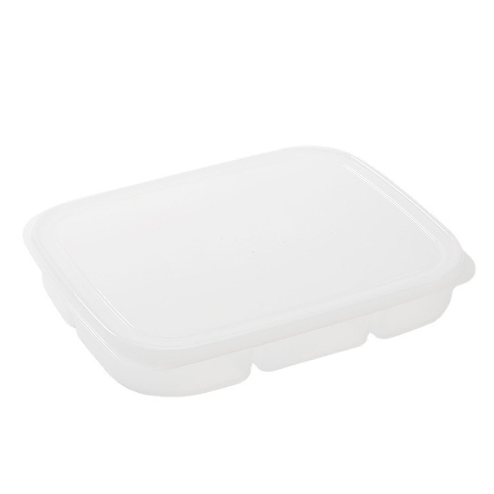 JWDX Food Storage Clearance, Divided Veggie Tray with Lid Vegetable Storage Square Relish Serving Platter V1189-LWWAL-20260325-01991