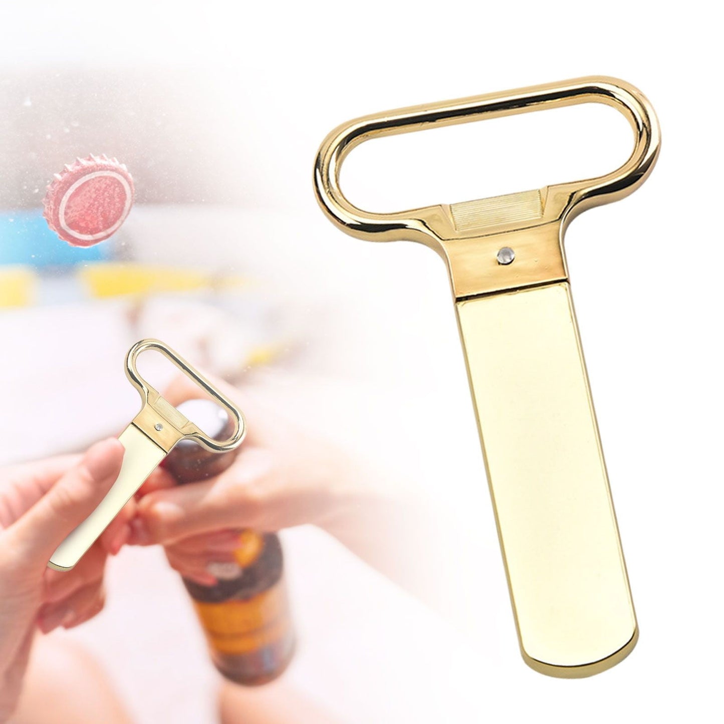 JWDX Bottle Opener Clearance, Bottle Openers Wine Cork Extractor Corkscrew Beer Corks Stainless Two Jaw V1189-LWWAL-20260325-02011