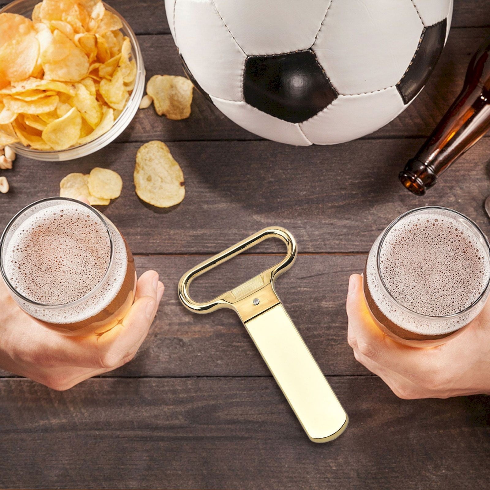 JWDX Bottle Opener Clearance, Bottle Openers Wine Cork Extractor Corkscrew Beer Corks Stainless Two Jaw V1189-LWWAL-20260325-02011