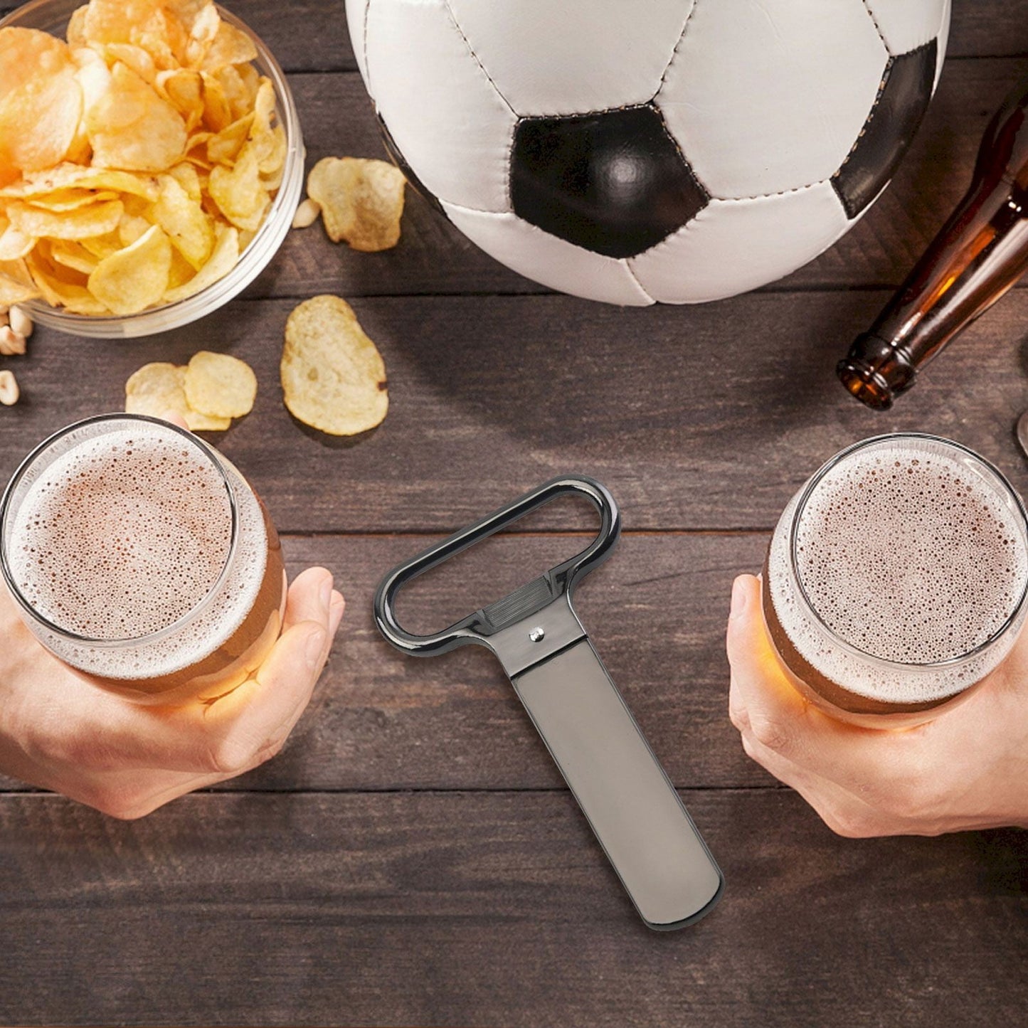 JWDX Bottle Opener Clearance, Bottle Openers Wine Cork Extractor Corkscrew Beer Corks Stainless Two Jaw V1189-LWWAL-20260325-02012
