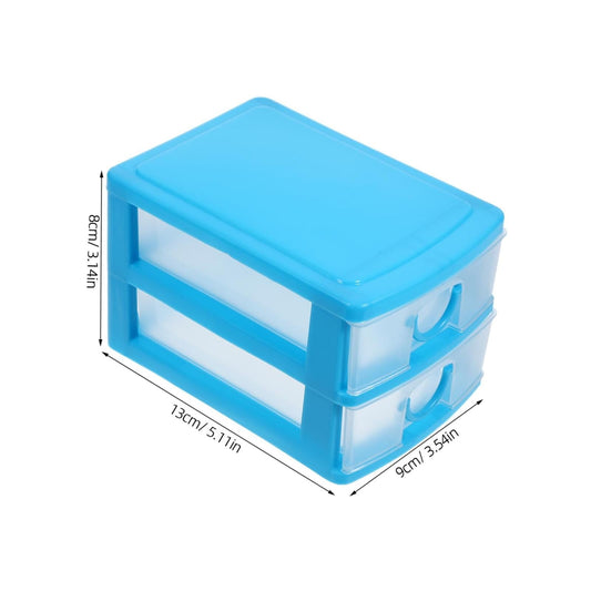 JWDX Rack Clearance, Mini Desktop Drawer Multi Layer Plastic Drawer Storage Box Cosmetic Storage Container V1189-LWWAL-20260325-02028