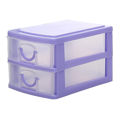 JWDX Rack Clearance, Mini Desktop Drawer Multi Layer Plastic Drawer Storage Box Cosmetic Storage Container V1189-LWWAL-20260325-02028