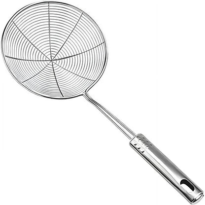 JWDX Strainers Clearance, Stainless Strainer for Cooking and Frying Kitchen Utensils Wire Strainer Pasta V1189-LWWAL-20260325-02029