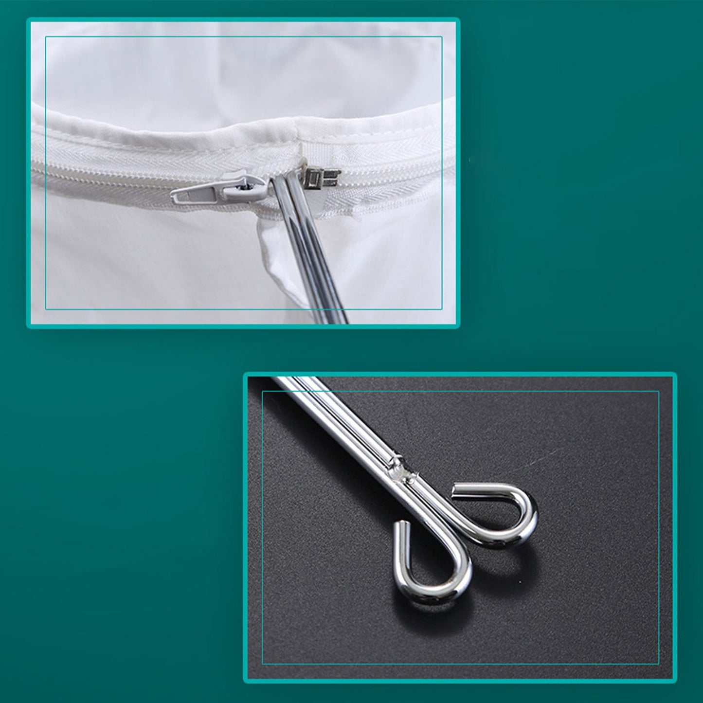 JWDX Strainers Clearance, 1Reusable Coffee Powder Tea Mesh Filter Bag with Stainless Handle Cotton Cloth V1189-LWWAL-20260325-02041