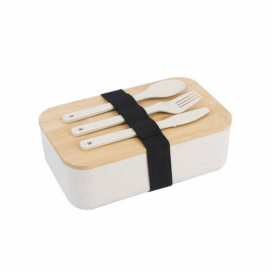 JWDX Tableware Clearance, Box Lunch Box Japanese 2 Layer Food Container with Cutlery Spoon and Fork Divided V1189-LWWAL-20260325-02070