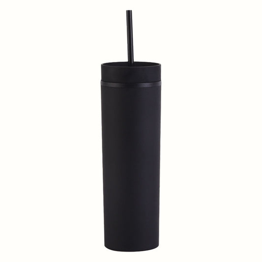 JWDX Glass and Bottle Clearance, 16Oz Tumbler with Lid and Plastic Water Coffee Tumbler Cup Water Bottle Slim V1189-LWWAL-20260325-02079