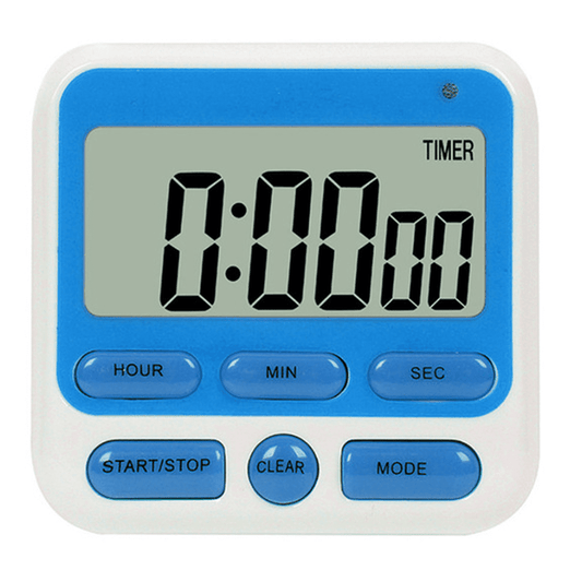 Digital Countdown Kitchen Timer -Count Up Down Magnetic Timer Clock for Cooking Baking Gym Students Blue V1189-LWWAL-20260325-02100