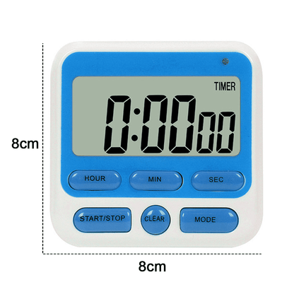 Digital Countdown Kitchen Timer -Count Up Down Magnetic Timer Clock for Cooking Baking Gym Students Blue V1189-LWWAL-20260325-02100