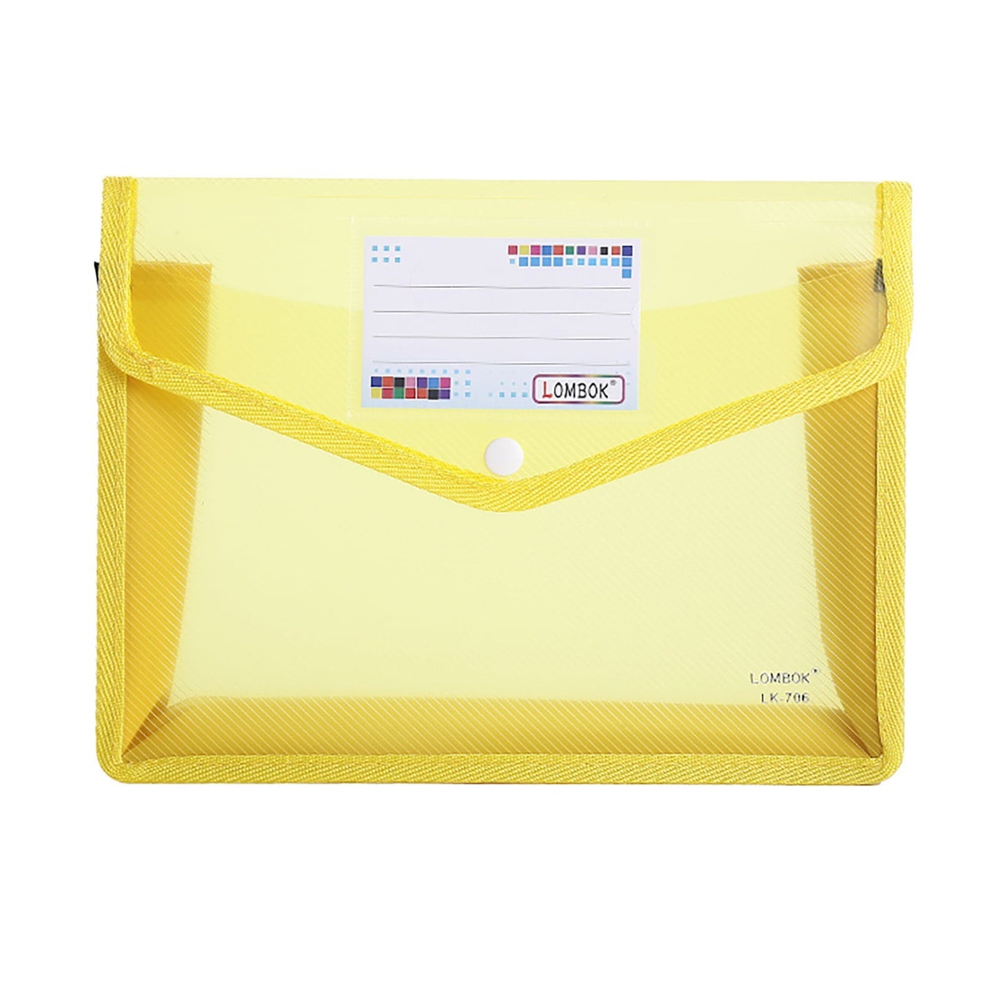 Back to College Yxwen Folder File with Snap Document Wallet Expanding File Button Folder Office & Stationery V1189-LWWAL-20260325-02108