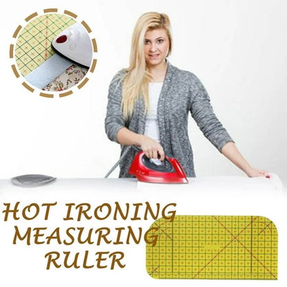 Ironing Ruler JWDX, 1*Ironing Ruler Hot Ironing Ruler Hot Ironing Measuring Ruler Patchwork Tools for V1189-LWWAL-20260325-02165