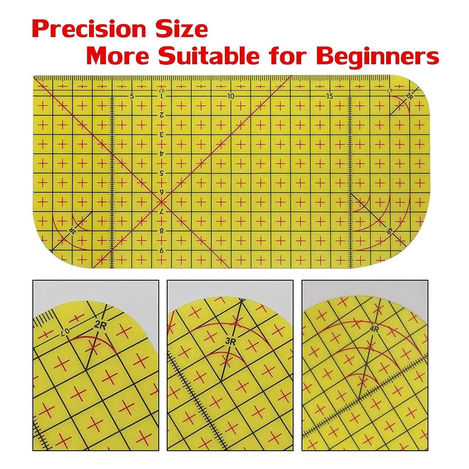 Ironing Ruler JWDX, 1*Ironing Ruler Hot Ironing Ruler Hot Ironing Measuring Ruler Patchwork Tools for V1189-LWWAL-20260325-02165