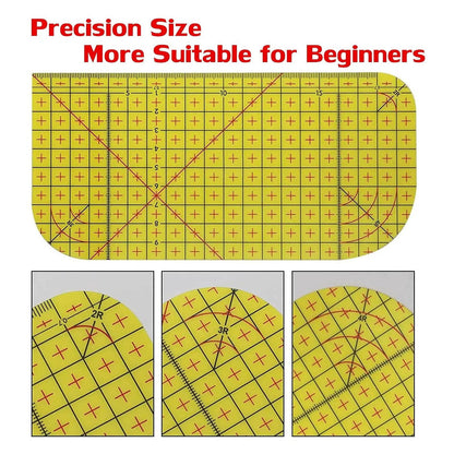 Ironing Ruler JWDX, 1*Ironing Ruler Hot Ironing Ruler Hot Ironing Measuring Ruler Patchwork Tools for V1189-LWWAL-20260325-02165
