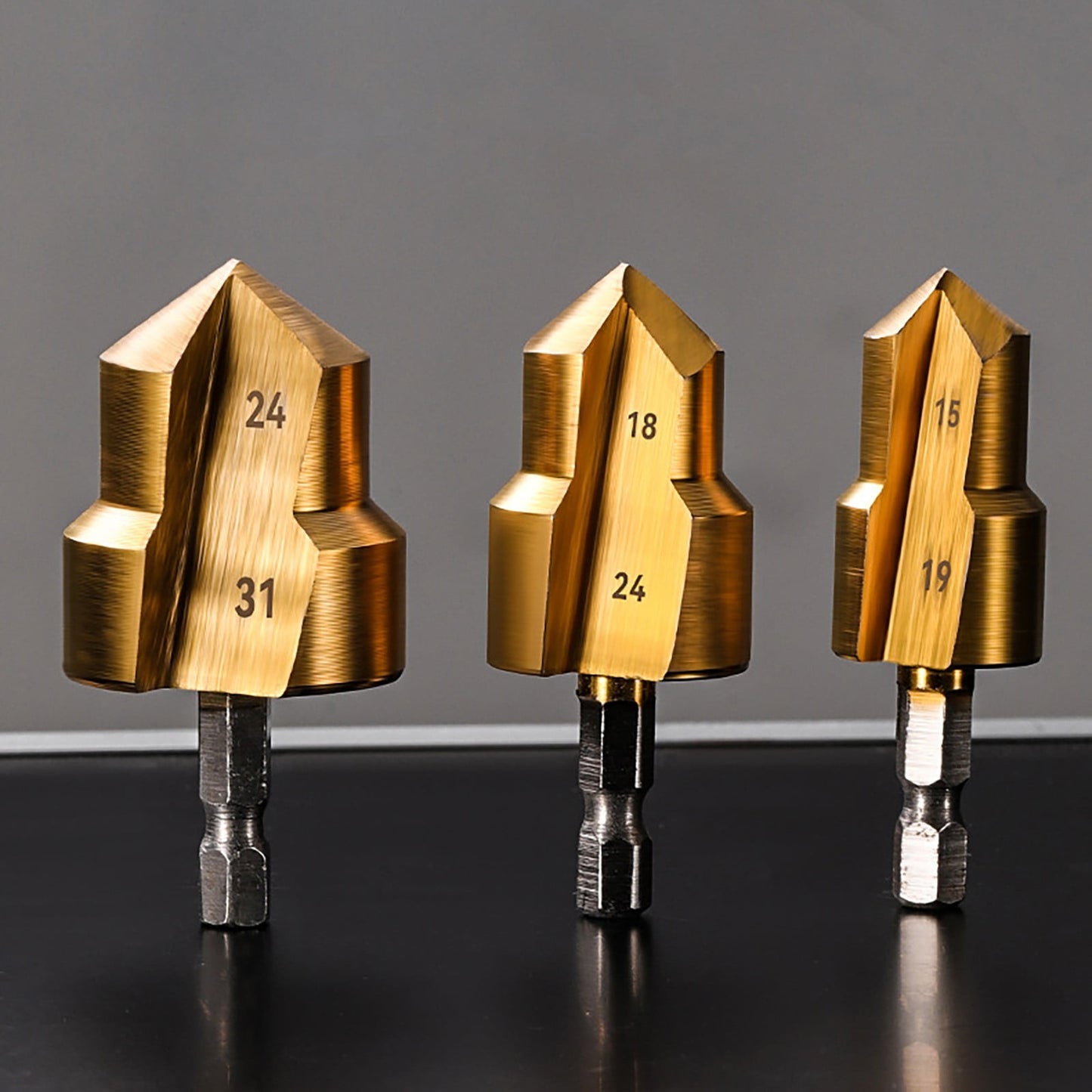 Combination Drilling Tap and Tap Drill Bit Set C JWDX, Combination Drill Tap & Tap Bit Set Screw Tapping Bit V1189-LWWAL-20260325-02171