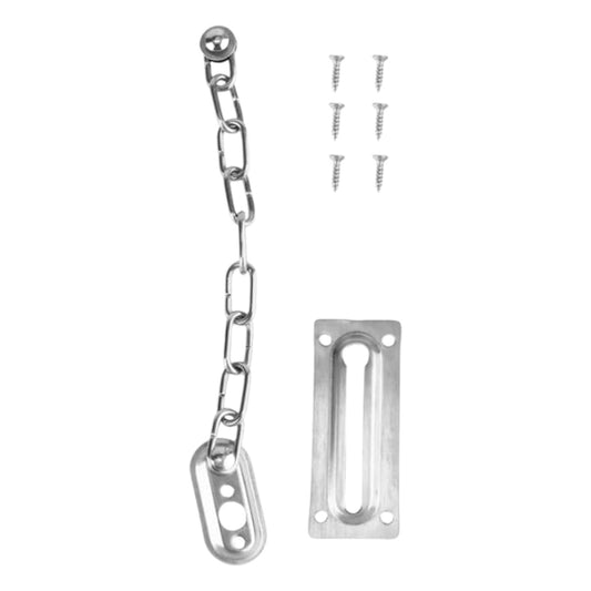 Anti-Theft Door Chain JWDX, 1 Anti-Hotlink Door Chain Lock Stainless Chain Guard Heavy Duty Door One Size V1189-LWWAL-20260325-02184