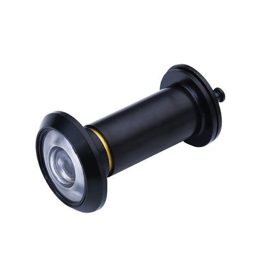 Black Cat-Eye Door Mirror JWDX, 1x Cat-Eye Door Mirror Home Optical Glass 220 Wide Angle Peephole Door Scope V1189-LWWAL-20260325-02188