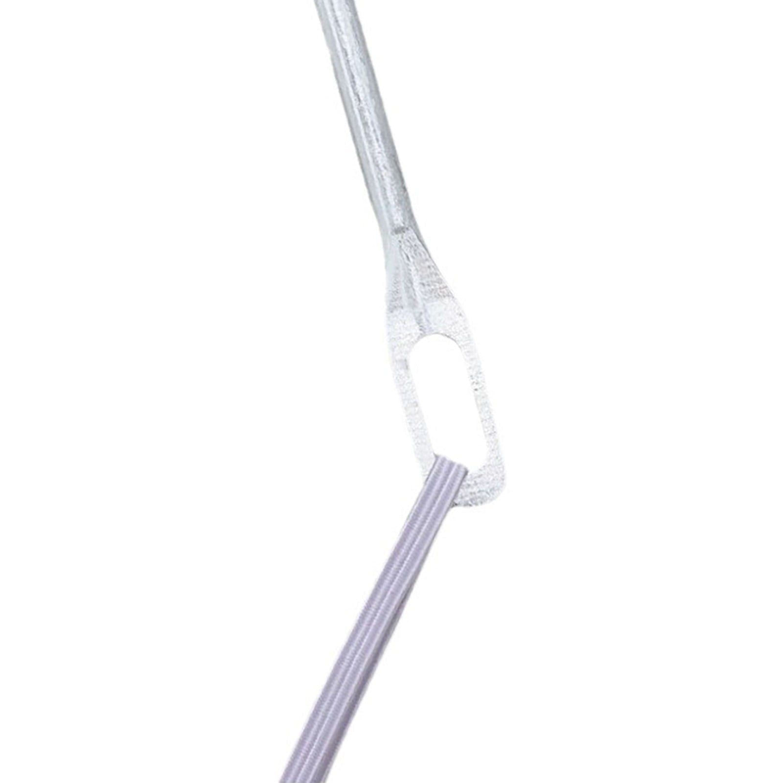 JWDX, Rope Threading Tool*1 Stainless Threader Easy Pull Bodkin Needle Threader Tweezer Metal Bodkin Ribbon V1189-LWWAL-20260325-02189