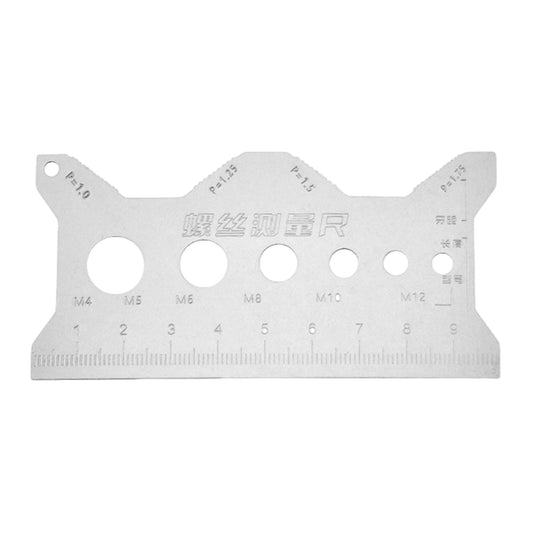 Screw Measuring Tape JWDX, 1 Measuring Ruler Precisions Screw Gauges Accurate Measurement Tool Screw V1189-LWWAL-20260325-02192