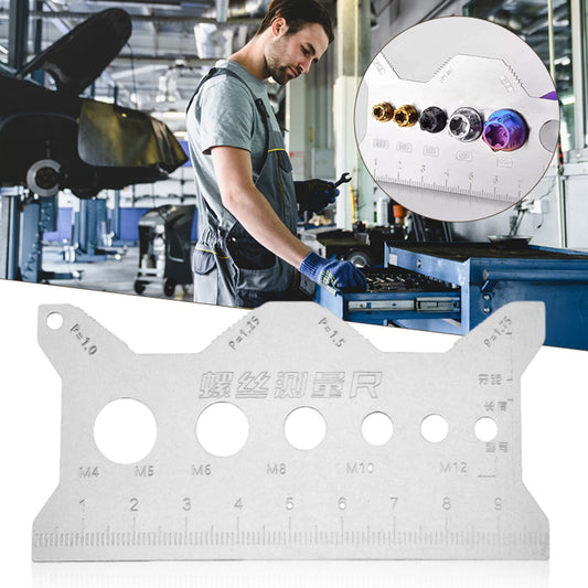 Screw Measuring Tape JWDX, 1 Measuring Ruler Precisions Screw Gauges Accurate Measurement Tool Screw V1189-LWWAL-20260325-02192