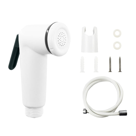 Sprayer with 4Ft Hose White Spray Gun JWDX, Spray Gun Set Multi Functional Bathroom Pressure Booster Spray V1189-LWWAL-20260325-02195