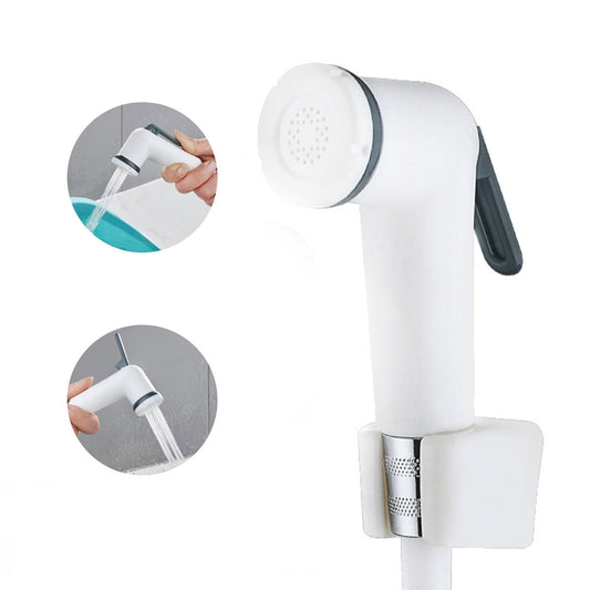 Sprayer with 4Ft Hose White Spray Gun JWDX, Spray Gun Set Multi Functional Bathroom Pressure Booster Spray V1189-LWWAL-20260325-02195