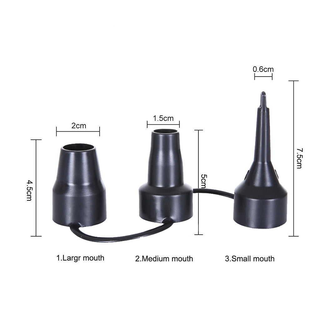 JWDX Sizes Plastic 3 Nozzle Nozzle Adaptor Inflator Air Replacement Head Nozzles Tools & Home Improvement, 1X V1189-LWWAL-20260325-02216