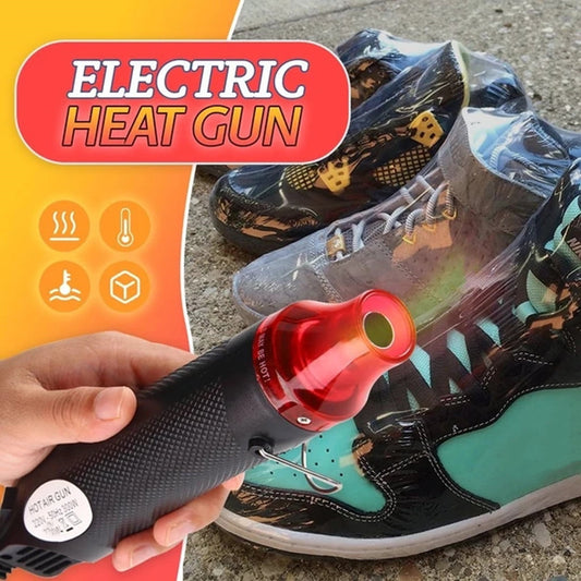 Multifunctional Hot Air Gun 220V Hot Air Gun Black - Flat Plug 1 x Heat Gun Paint Heat Shrink Wrap Tool Tool V1189-LWWAL-20260325-02221