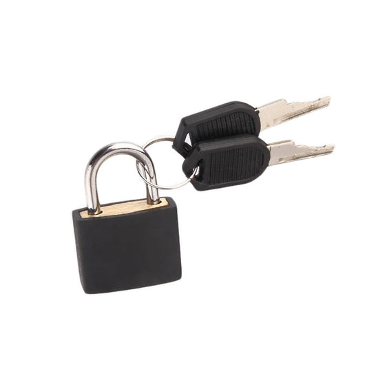 22Mm Color Plastic Padlock D 1 Lock, 2 Keys Small Mini Strong Steel Padlock Travel Suitcase Diary Lock With 2 V1189-LWWAL-20260325-02222