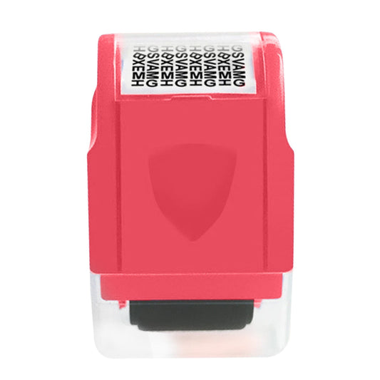 Roller Confidentiality Seal Rose Red 1Pc Confidentiality Seal Roller Stamp Identity Privacy Id Confidential V1189-LWWAL-20260325-02234