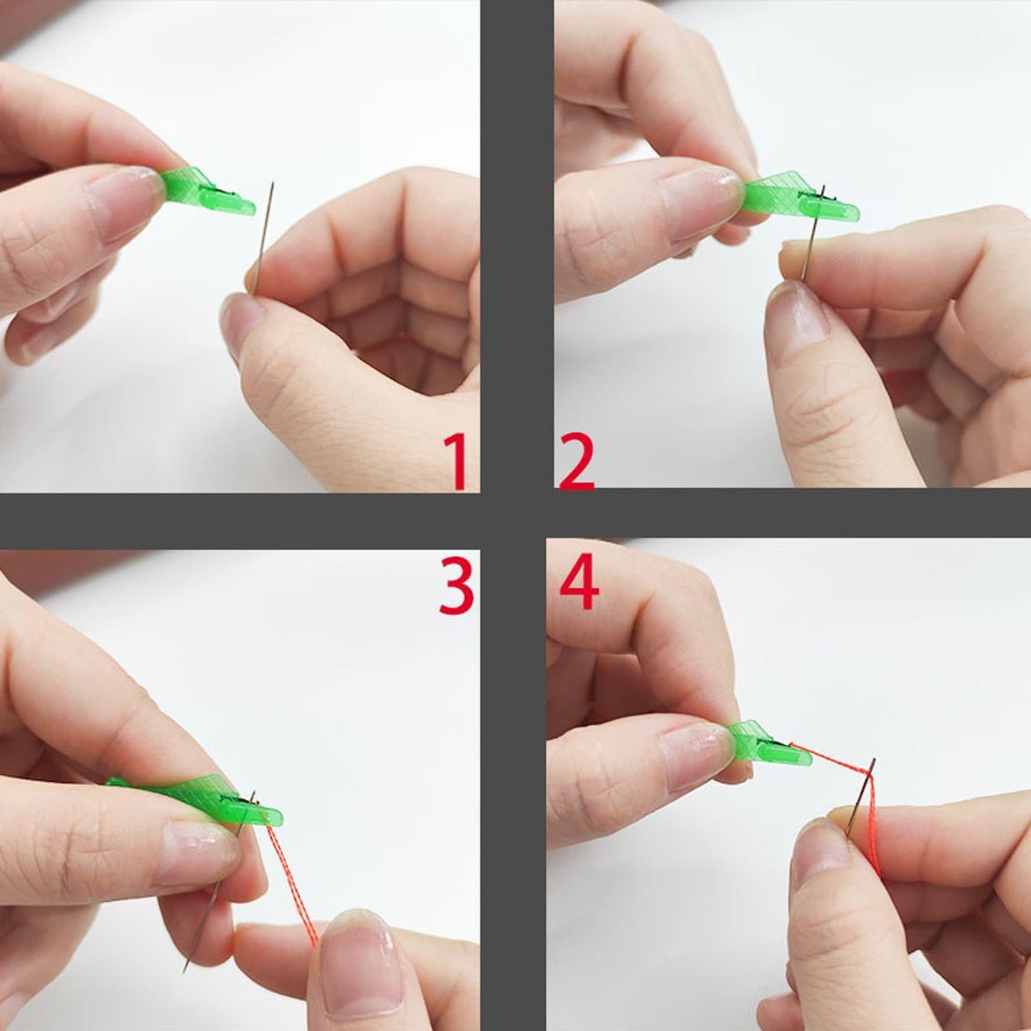 Jwdx Fish Shape Needle Threaders,Plastic Needle Threader,Wire Loop Diy 5Pcs Fish Shape Needle Threaders V1189-LWWAL-20260325-02245