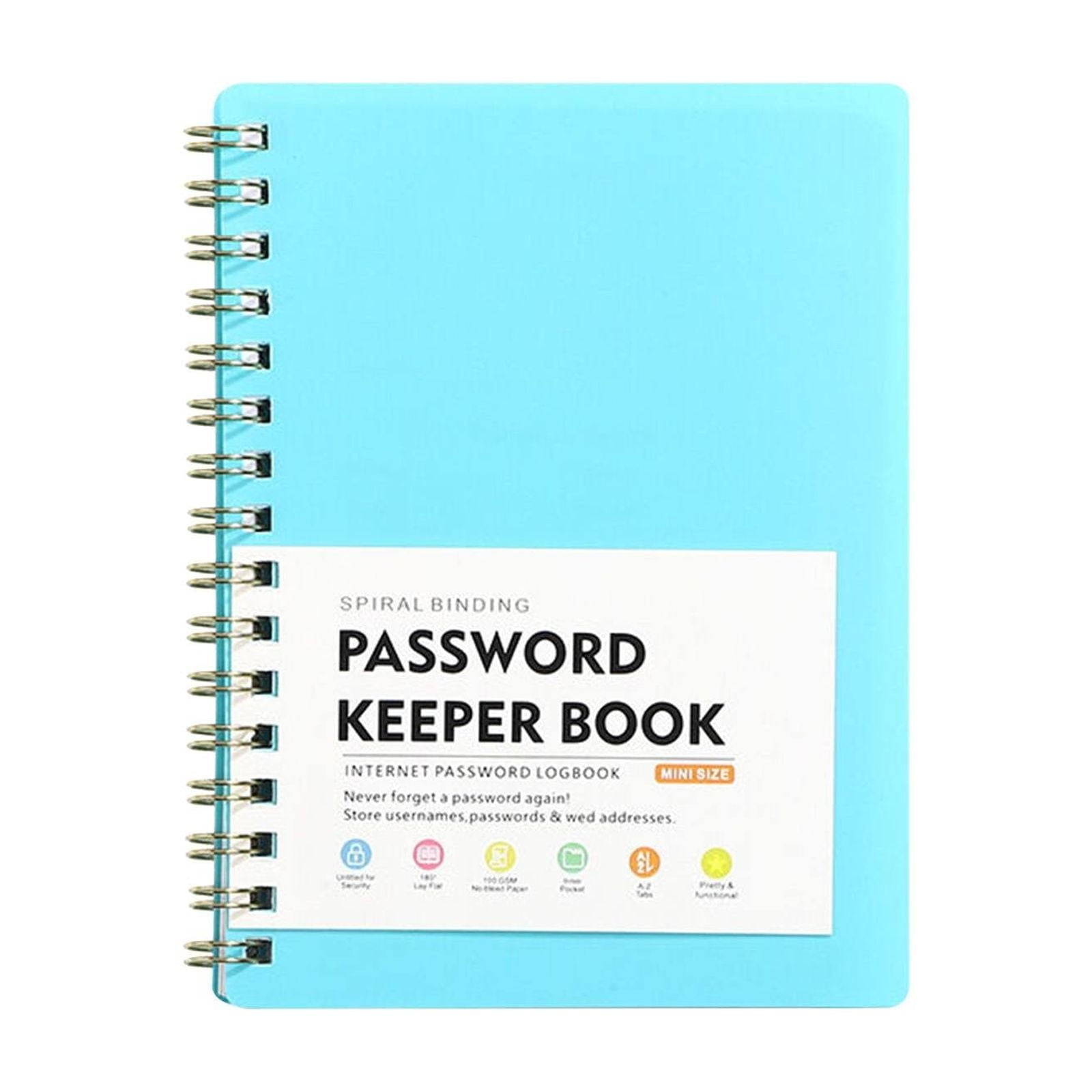 JWDX Hot Clearance! Password Book Password Book with Personal Alphabet Label Internet Address and Password V1189-LWWAL-20260325-02286