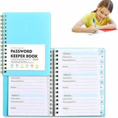 JWDX Hot Clearance! Password Book Password Book with Personal Alphabet Label Internet Address and Password V1189-LWWAL-20260325-02287