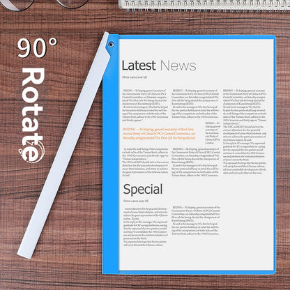 JWDX Hot Clearance! 1 Pack A4 Clear Front Report Covers Plastic Presentation Folders Resume Portfolio Folder V1189-LWWAL-20260325-02300