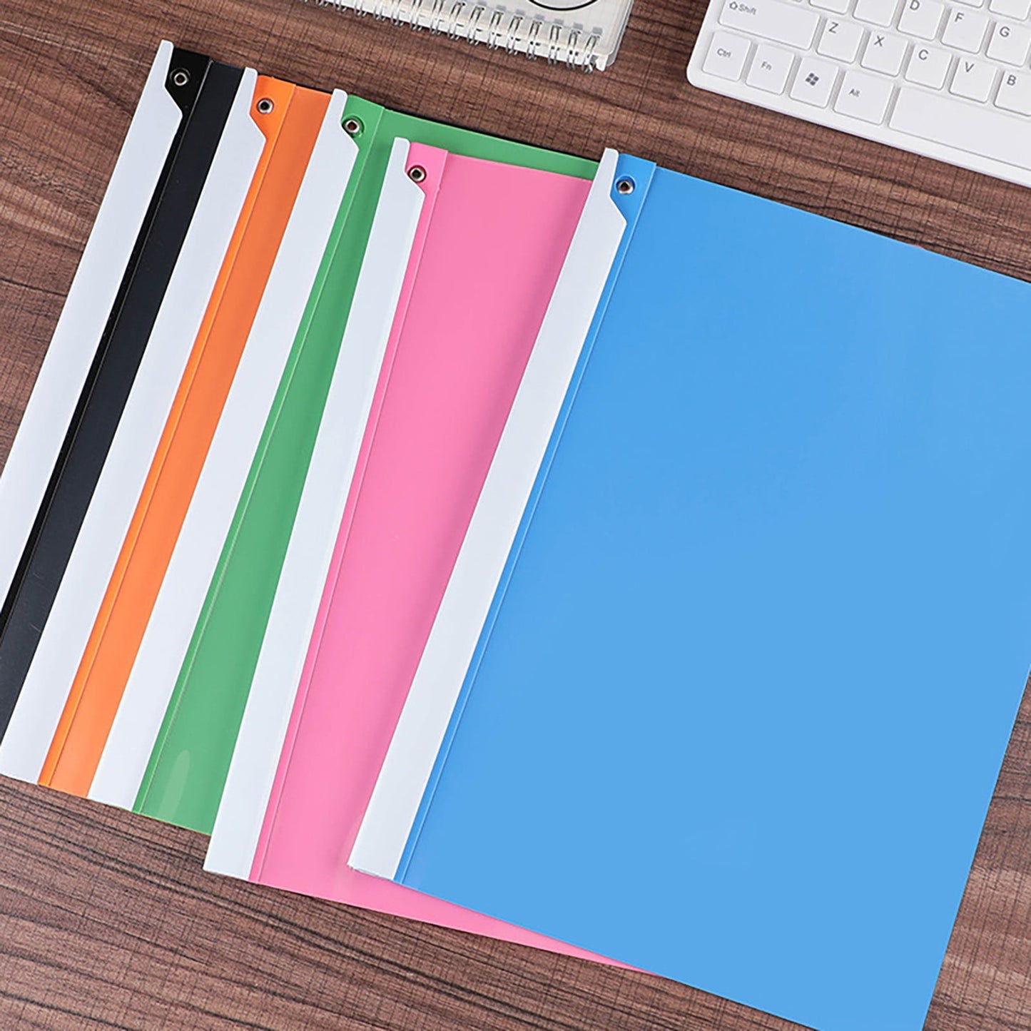 JWDX Hot Clearance! 1 Pack A4 Clear Front Report Covers Plastic Presentation Folders Resume Portfolio Folder V1189-LWWAL-20260325-02300
