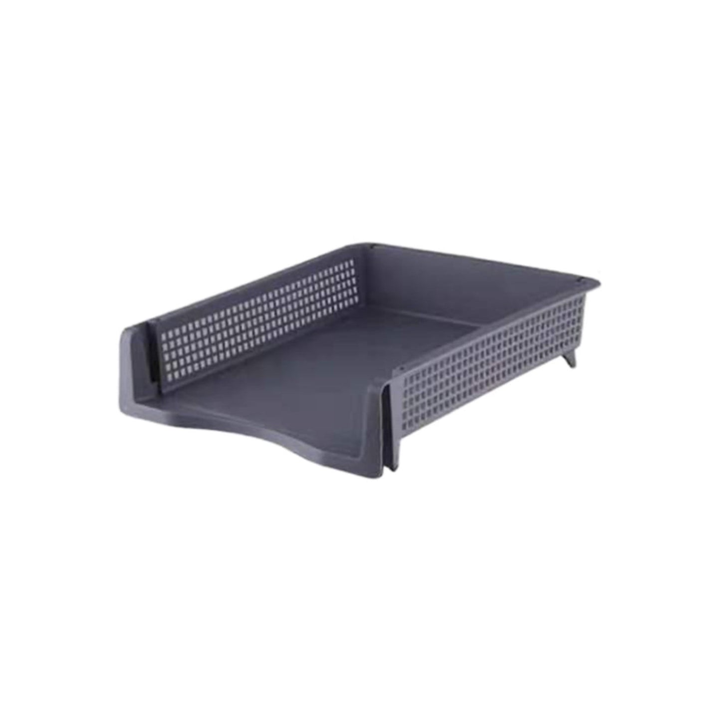 JWDX Hot Clearance! File Box Desktop Document Organizer Stackable Laminated Plastic Papers Rack Storage Tray V1189-LWWAL-20260325-02310