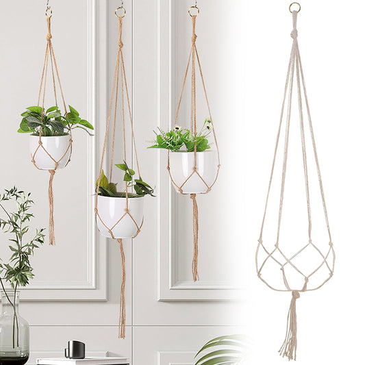 LGCASL Plant Hanger Flower Pot Plant Holder for Indoor Outdoor Decorations,Indoor Hanging Planter Holder, V1189-LWWAL-20260325-02348