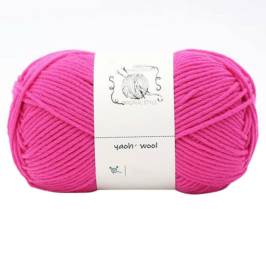 LGCASL Hand-Knitted Yarn #2 Pure White , 1Pc100G Hand Woven Cotton Yarn Soft Crochet Yarn for Hand Knitting V1189-LWWAL-20260325-02433