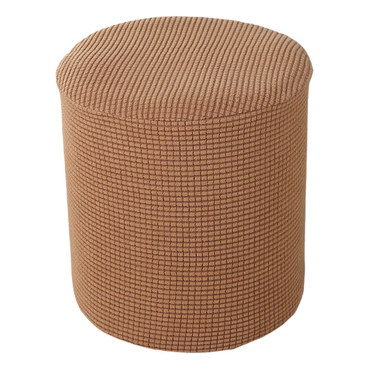 1 Sofa Cover Cover Slipcover Round Foot Stool Cover Footstool Cover Footrest Ottoman Foot Pouffe Protector V1189-LWWAL-20260325-02470