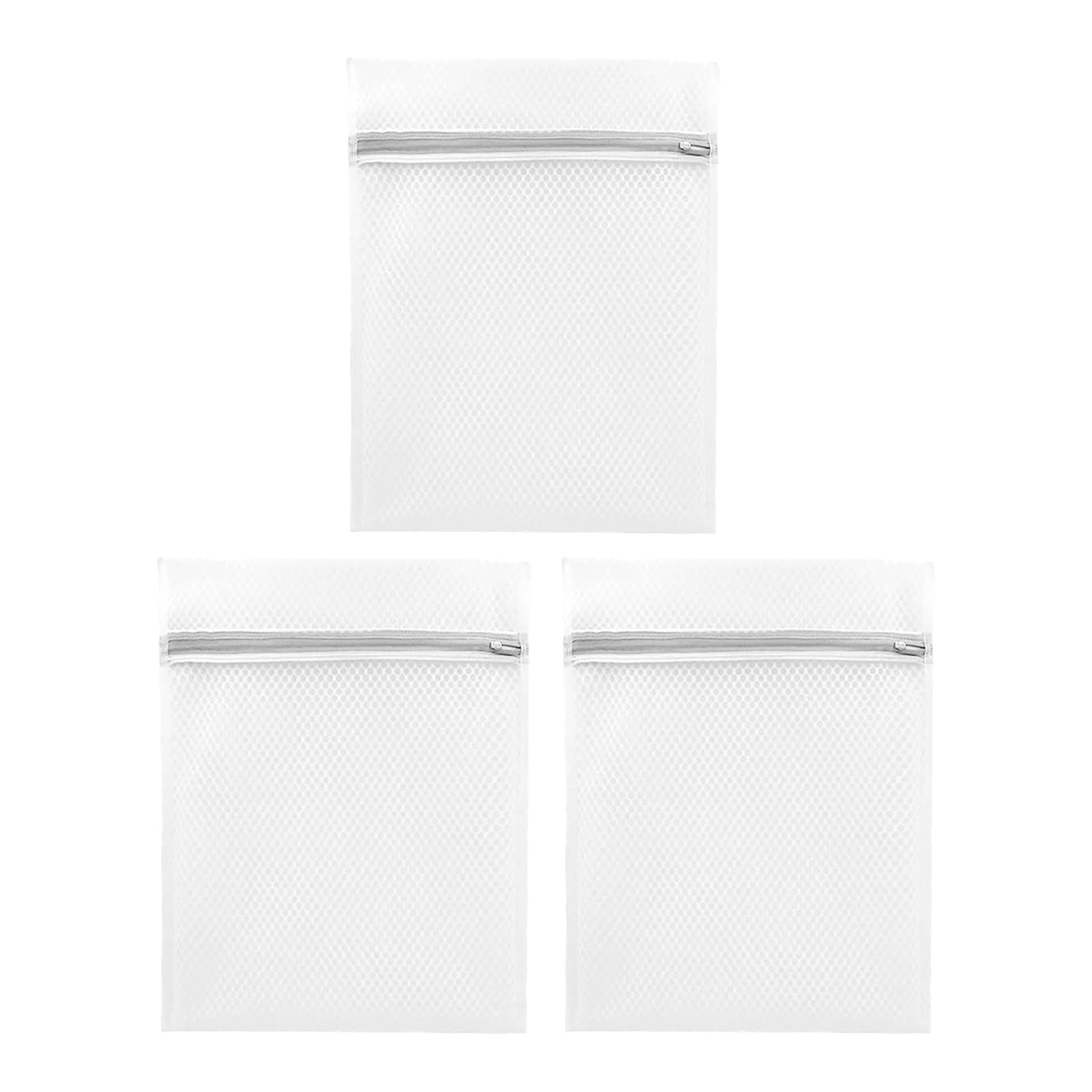 3 Mini Laundry Bags Mesh Laundry Bag for Delicates Wash Bag for Underwear and Lingerie 3 Small One Size Clear V1189-LWWAL-20260325-02486