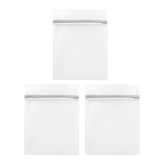 3 Mini Laundry Bags Mesh Laundry Bag for Delicates Wash Bag for Underwear and Lingerie 3 Small One Size Clear V1189-LWWAL-20260325-02486