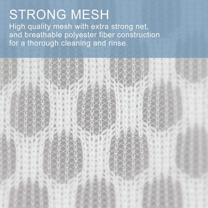 3 Mini Laundry Bags Mesh Laundry Bag for Delicates Wash Bag for Underwear and Lingerie 3 Small One Size Clear V1189-LWWAL-20260325-02486