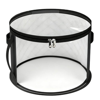 Hat Storage Bag*1 Foldable Hat Storage Bucket with Lid Large Capacity Cap Organizer for Home Perfect for V1189-LWWAL-20260325-02488
