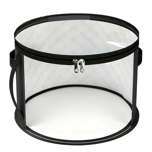 Hat Storage Bag*1 Foldable Hat Storage Bucket with Lid Large Capacity Cap Organizer for Home Perfect for V1189-LWWAL-20260325-02488