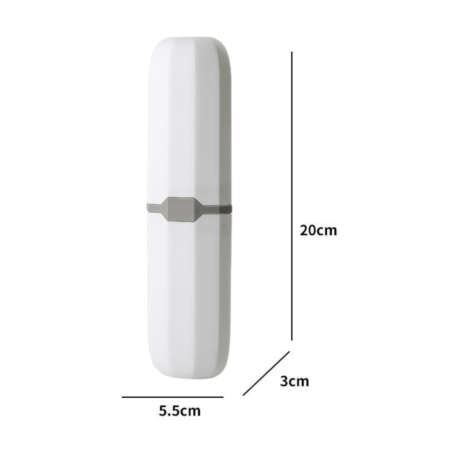 Toothbrush Storage Box*1 Portable Toothbrush Case for Students - Travel Friendly Plastic Toothbrush Organizer V1189-LWWAL-20260325-02489