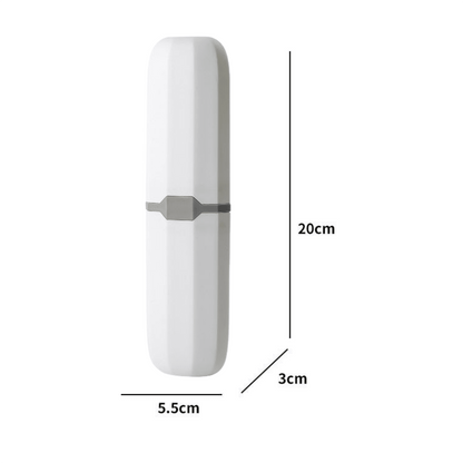 Toothbrush Storage Box*1 Portable Toothbrush Case for Students - Travel Friendly Plastic Toothbrush Organizer V1189-LWWAL-20260325-02489