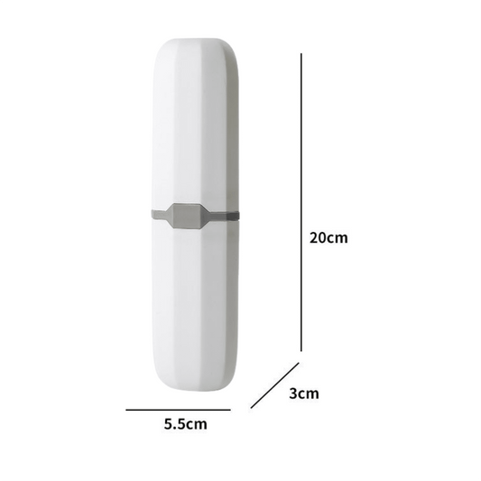 Toothbrush Storage Box*1 Portable Toothbrush Case for Students - Travel Friendly Plastic Toothbrush Organizer V1189-LWWAL-20260325-02489